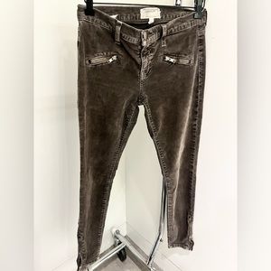 Current Elliot skinny zip ankle